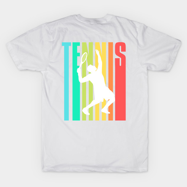 US Open Tennis Player Silhouette by TopTennisMerch